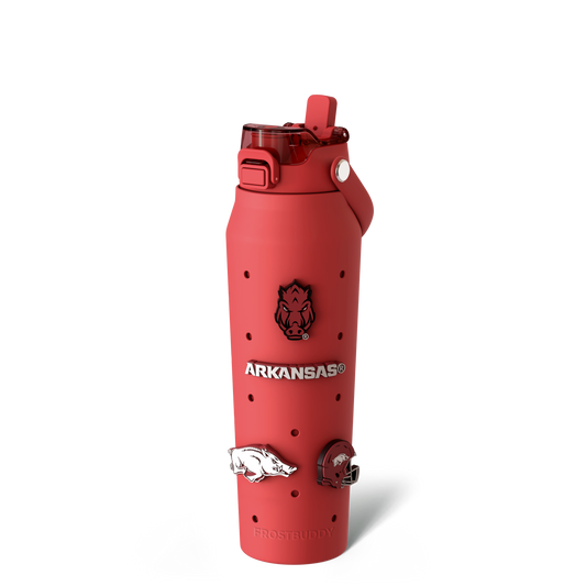 Bottle Buddy 32oz | Arkansas Razorbacks | Skin + Budz Bundle image 1